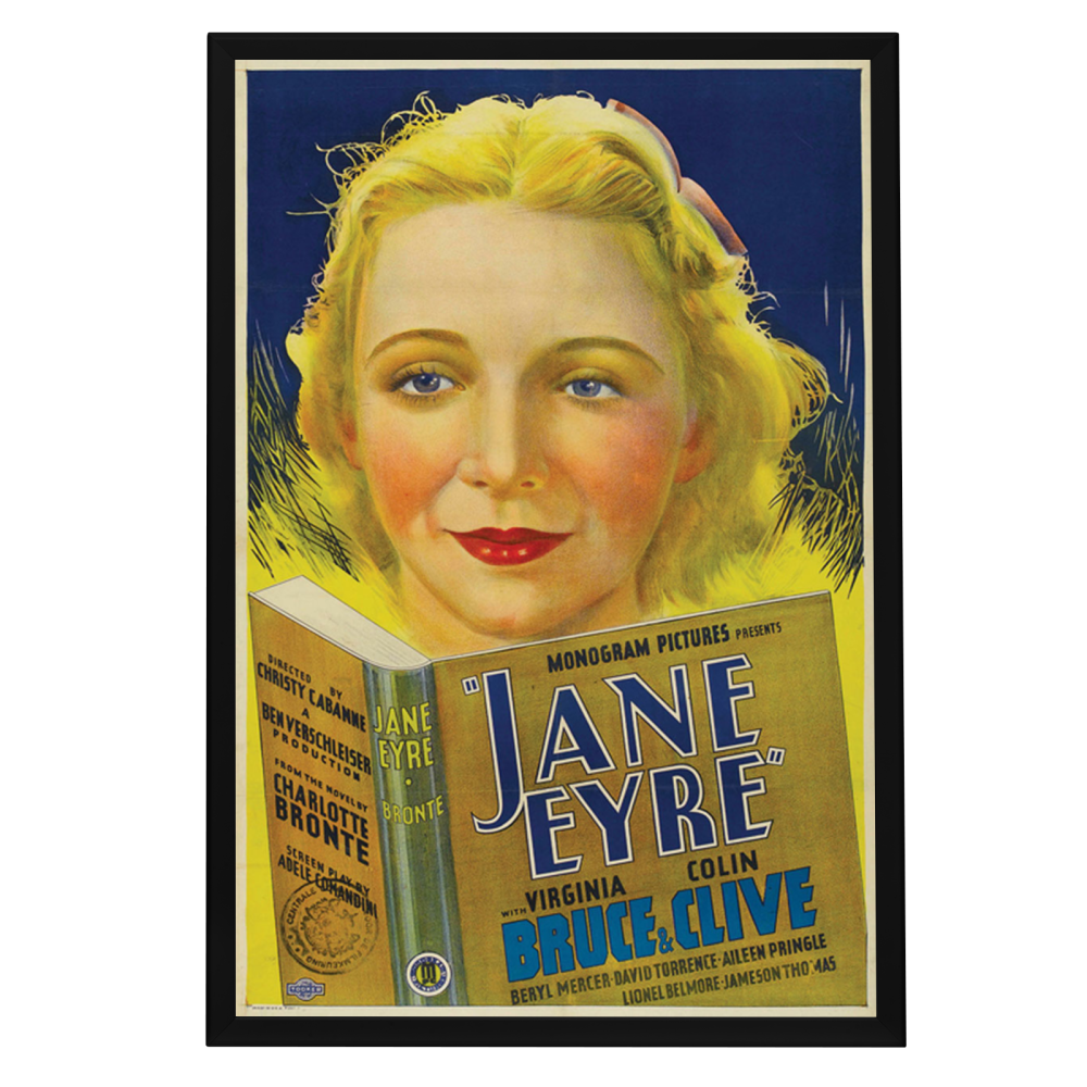 "Jane Eyre" (1934) Framed Movie Poster