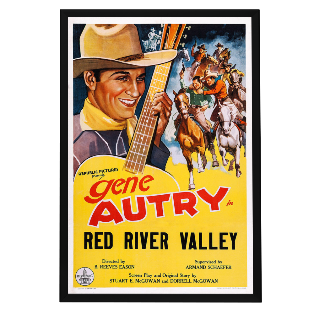 "Red River Valley" (1936) Framed Movie Poster