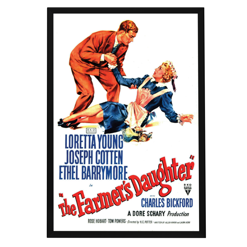 "Farmer's Daughter" (1947) Framed Movie Poster