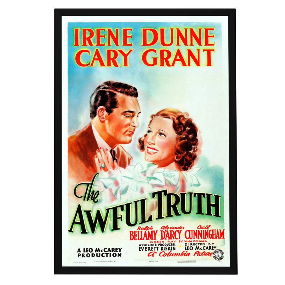 "Awful Truth" (1937) Framed Movie Poster