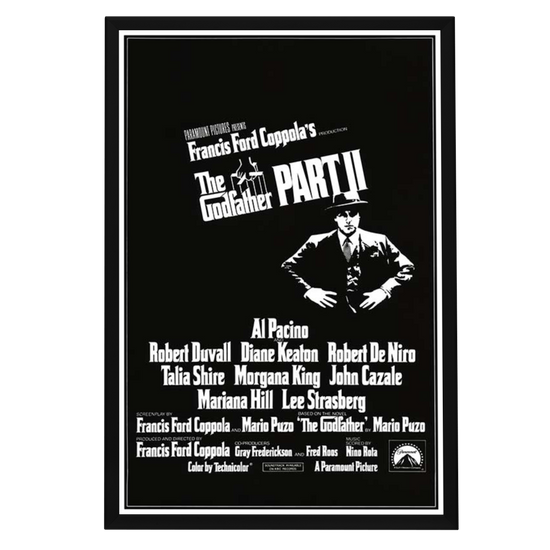"Godfather: Part II" (1974) Framed Movie Poster