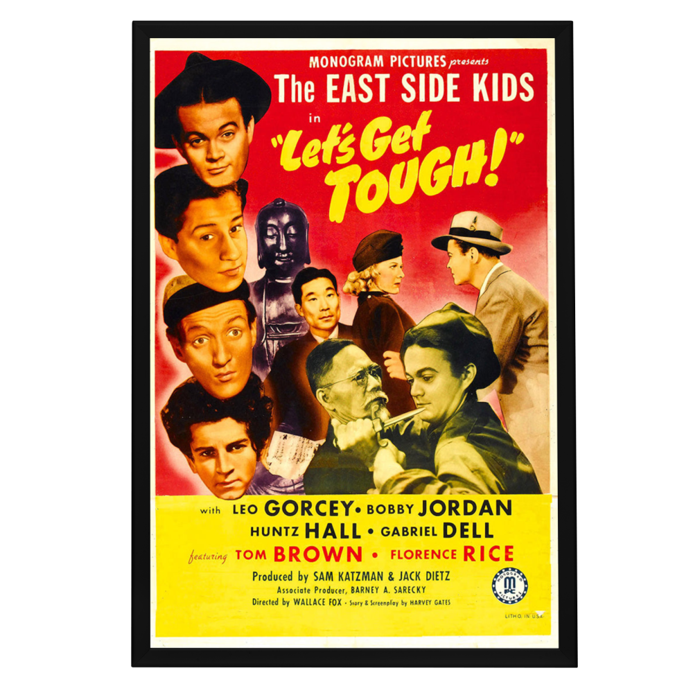 "Let's Get Tough!" (1942) Framed Movie Poster