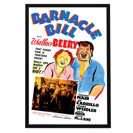 "Barnacle Bill" (1941) Framed Movie Poster