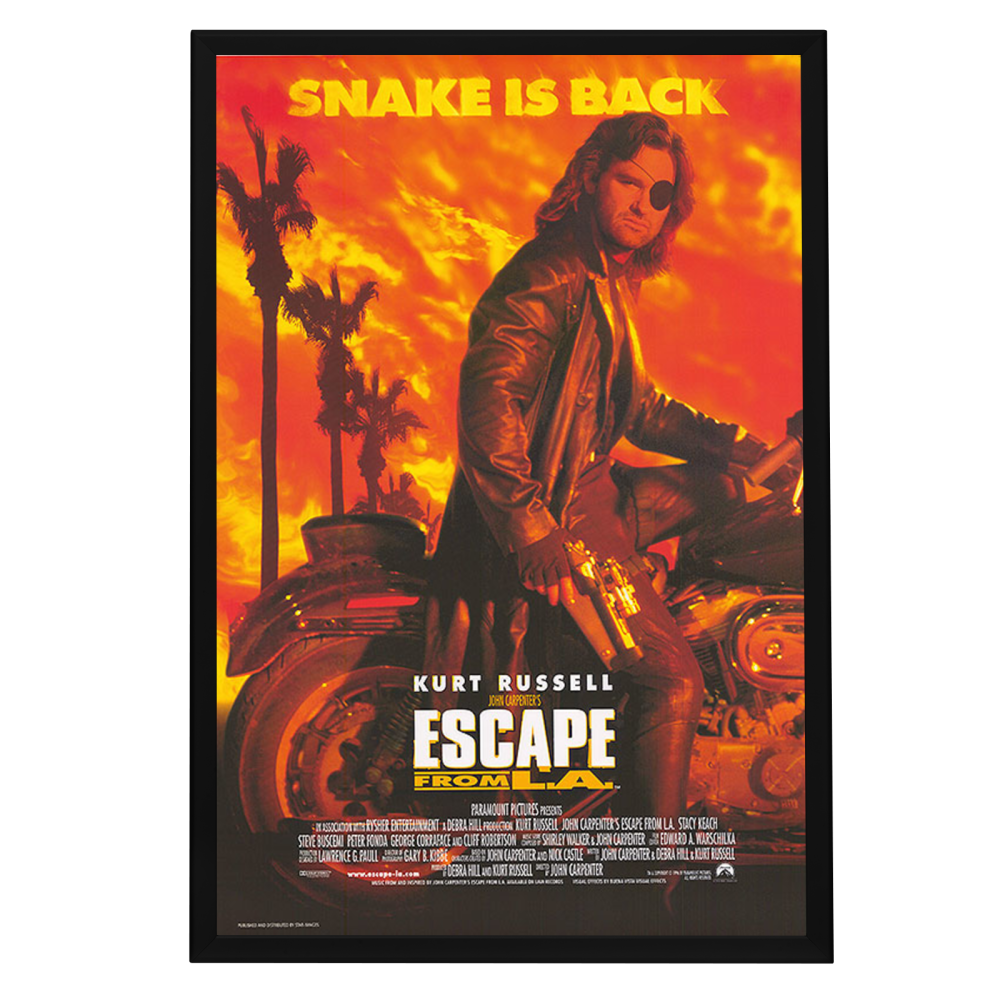 "Escape From L.A." (1996) Framed Movie Poster
