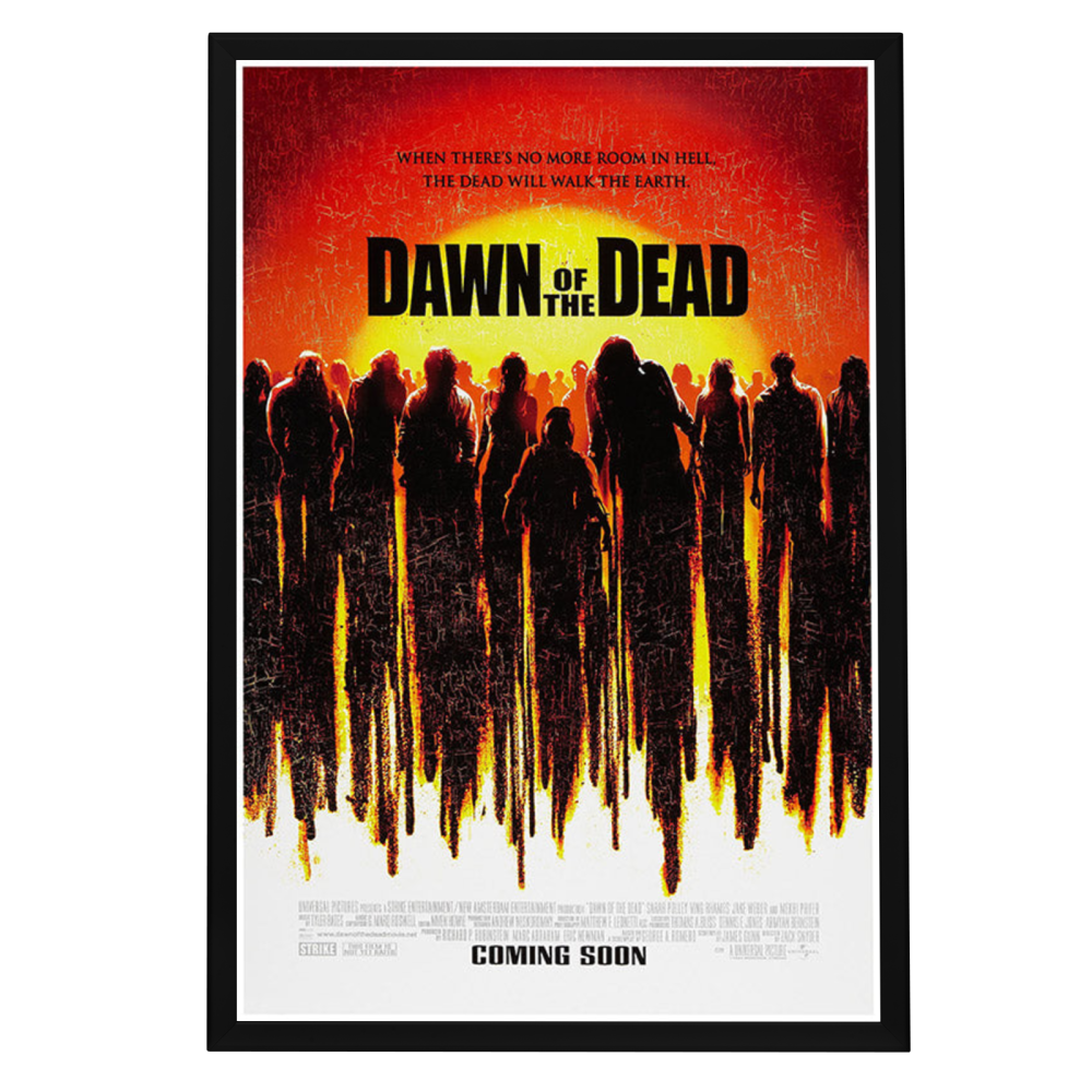 "Dawn Of The Dead" (2004) Framed Movie Poster