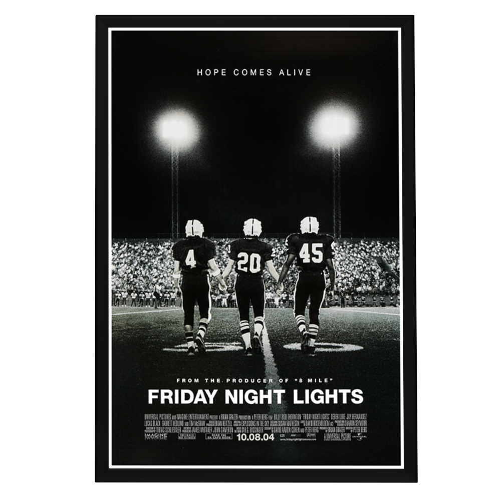 "Friday Night Lights" (2004) Framed Movie Poster