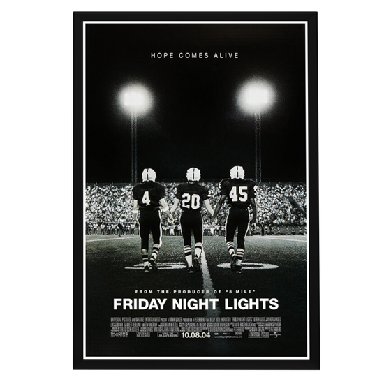 "Friday Night Lights" (2004) Framed Movie Poster