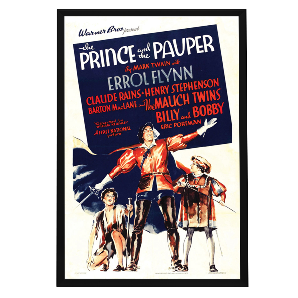 "Prince And The Pauper" (1937) Framed Movie Poster