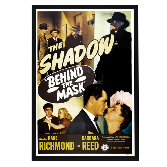 "Behind The Mask" (1958) Framed Movie Poster