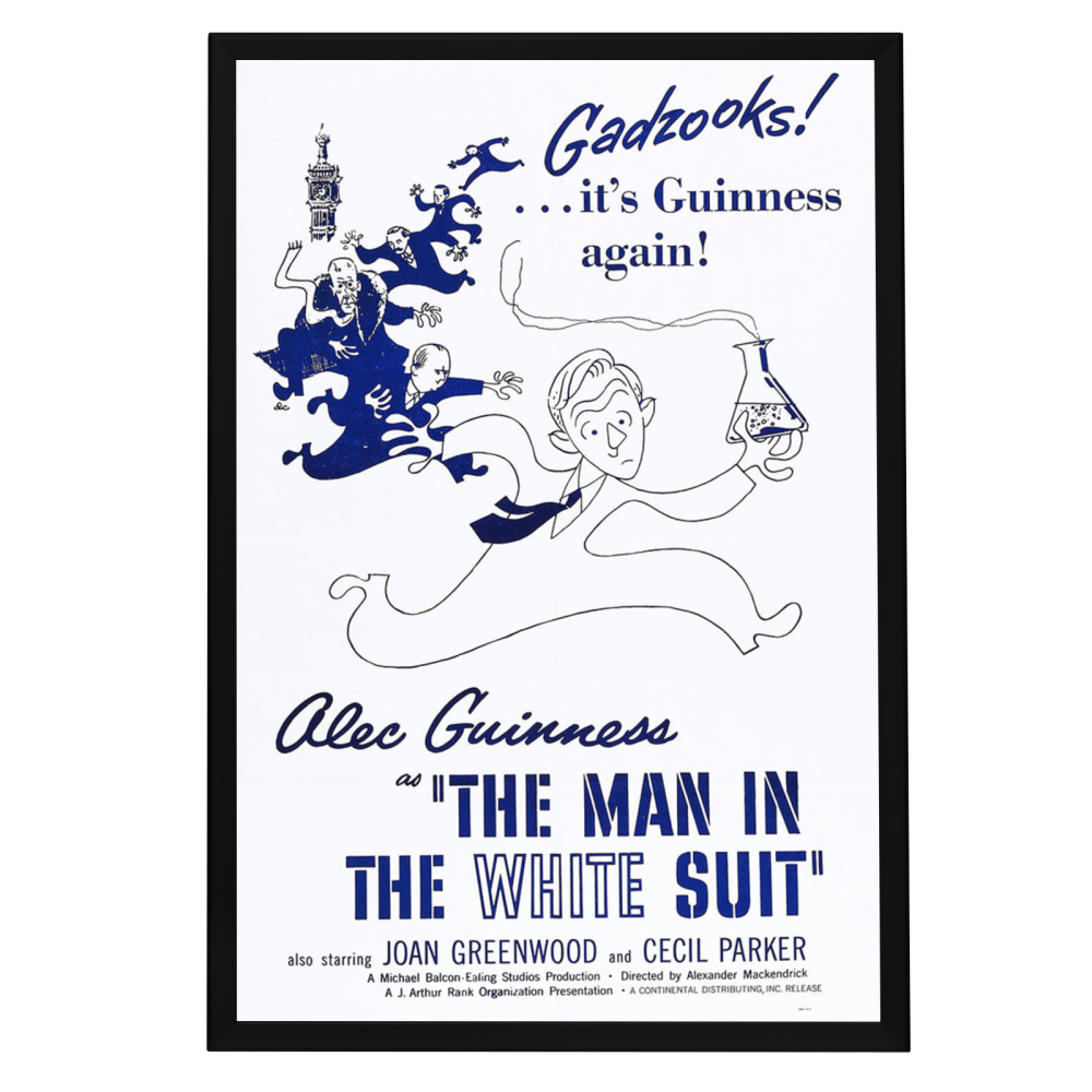 "Man In The White Suit" (1951) Framed Movie Poster
