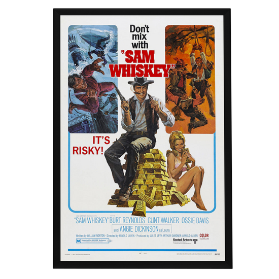 "Sam Whiskey" (1969) Framed Movie Poster