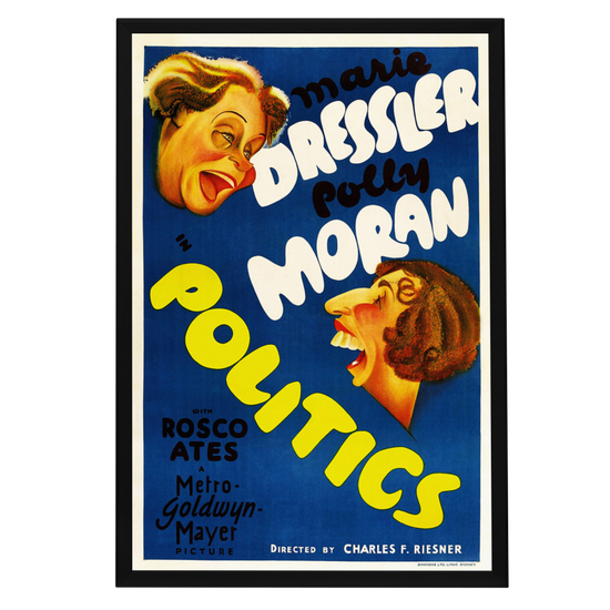 "Politics" (1931) Framed Movie Poster