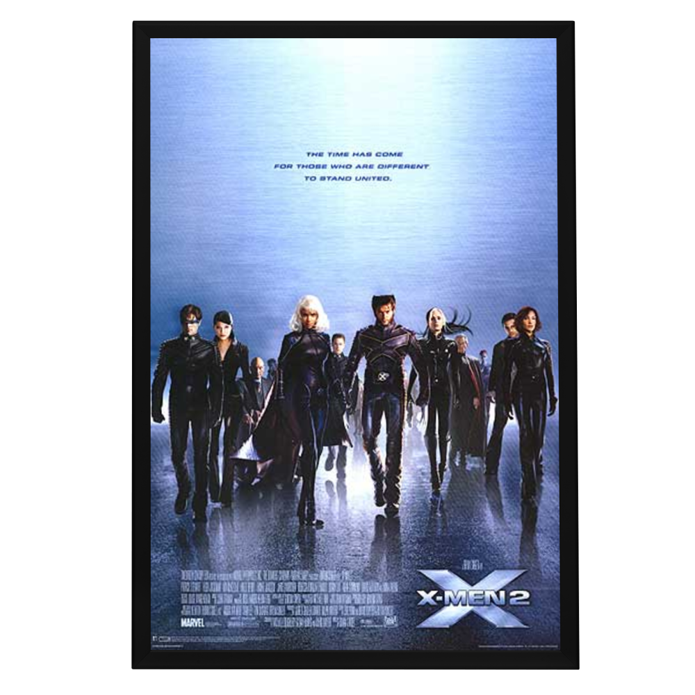 X Men 2 2003 Framed Movie Poster MoviePosterFrames x-men-2-2003-framed-movie-poster-movieposterframes