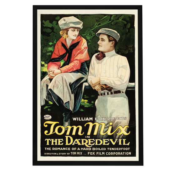 "Daredevil" (1920) Framed Movie Poster