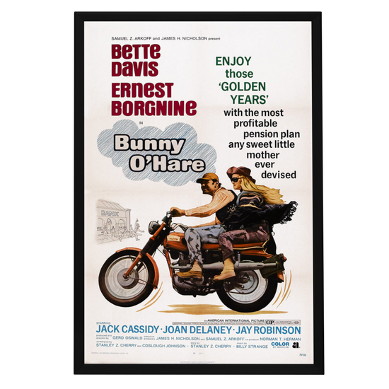 "Bunny O'Hare" (1971) Framed Movie Poster