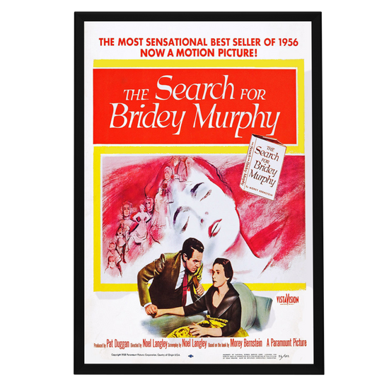 "Search For Bridey Murphy" (1956) Framed Movie Poster