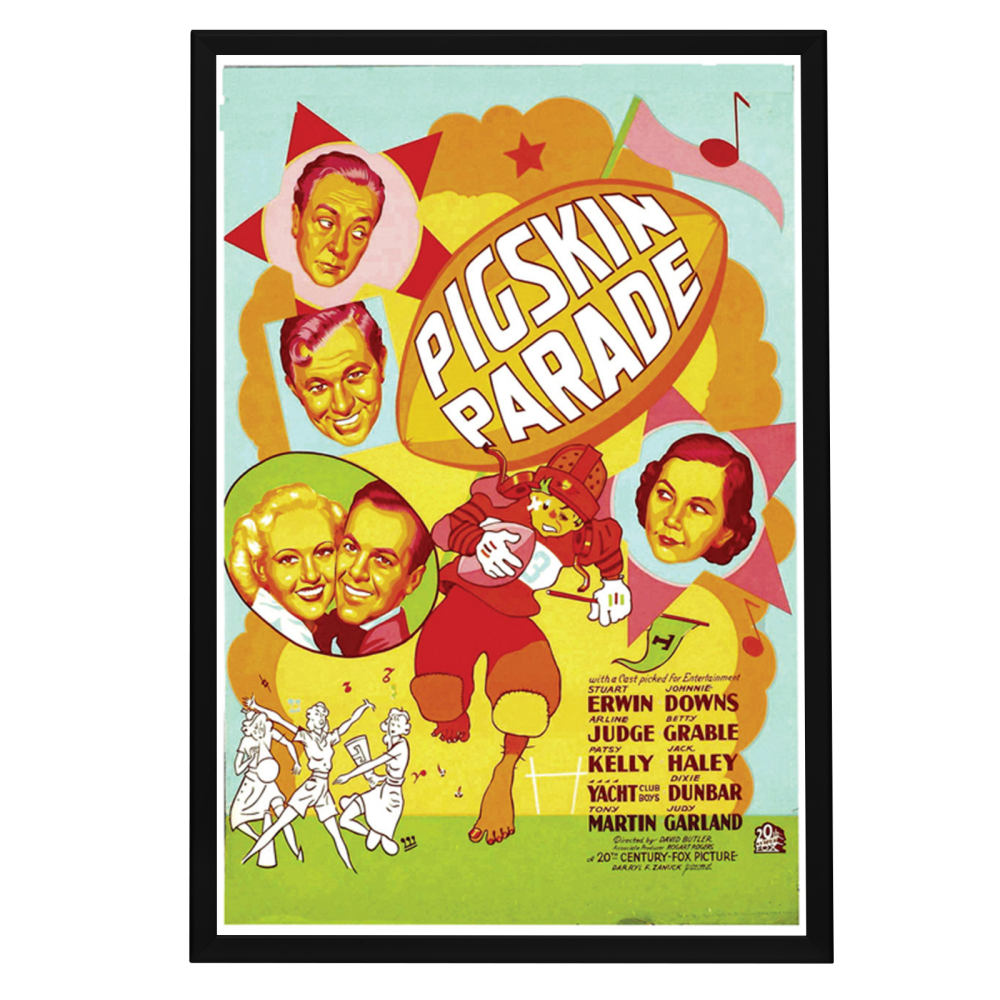 "Pigskin Parade" (1936) Framed Movie Poster