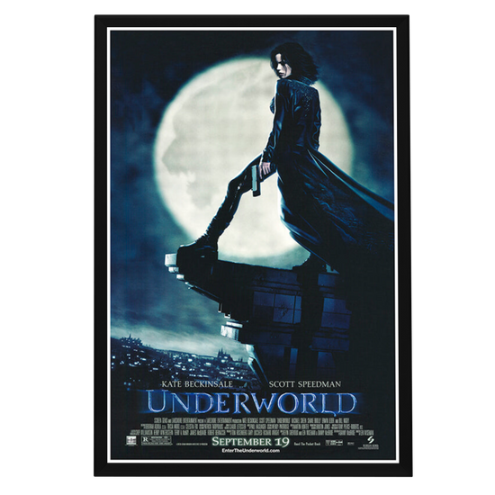 "Underworld" (2003) Framed Movie Poster