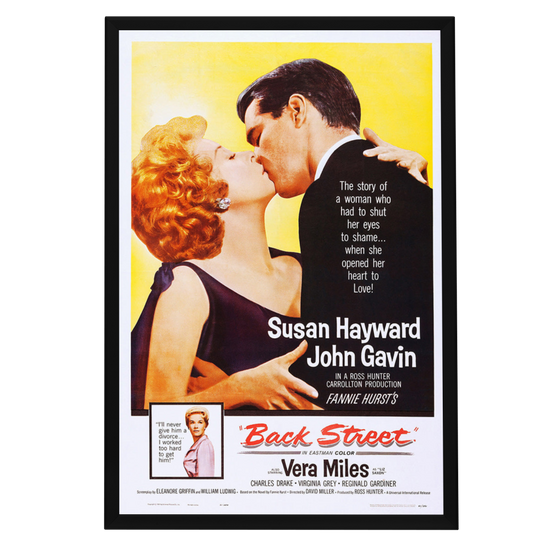 "Back Street" (1961) Framed Movie Poster