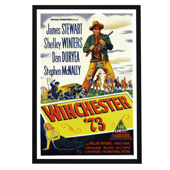 "Winchester '73" (1950) Framed Movie Poster