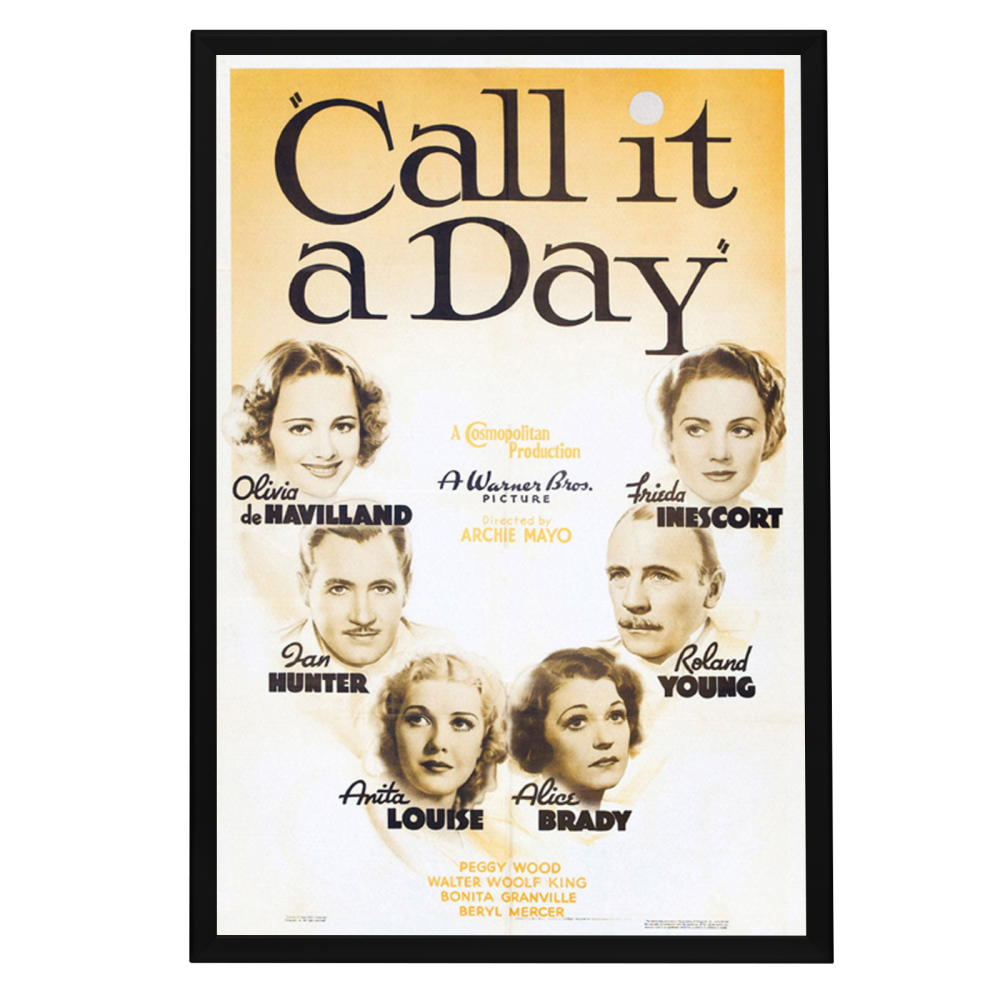 "Call It A Day" (1937) Framed Movie Poster