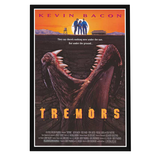 "Tremors" (1990) Framed Movie Poster