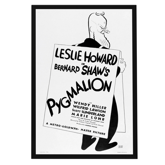 "Pygmalion" (1938) Framed Movie Poster