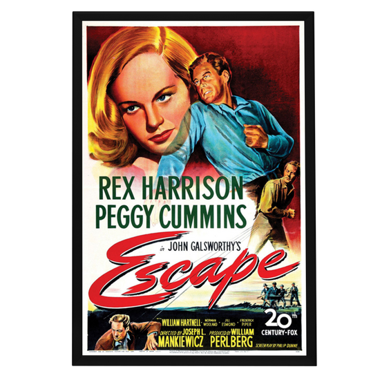 "Escape" (1948) Framed Movie Poster