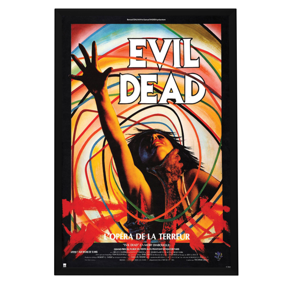 "Evil Dead (French)" (1981) Framed Movie Poster