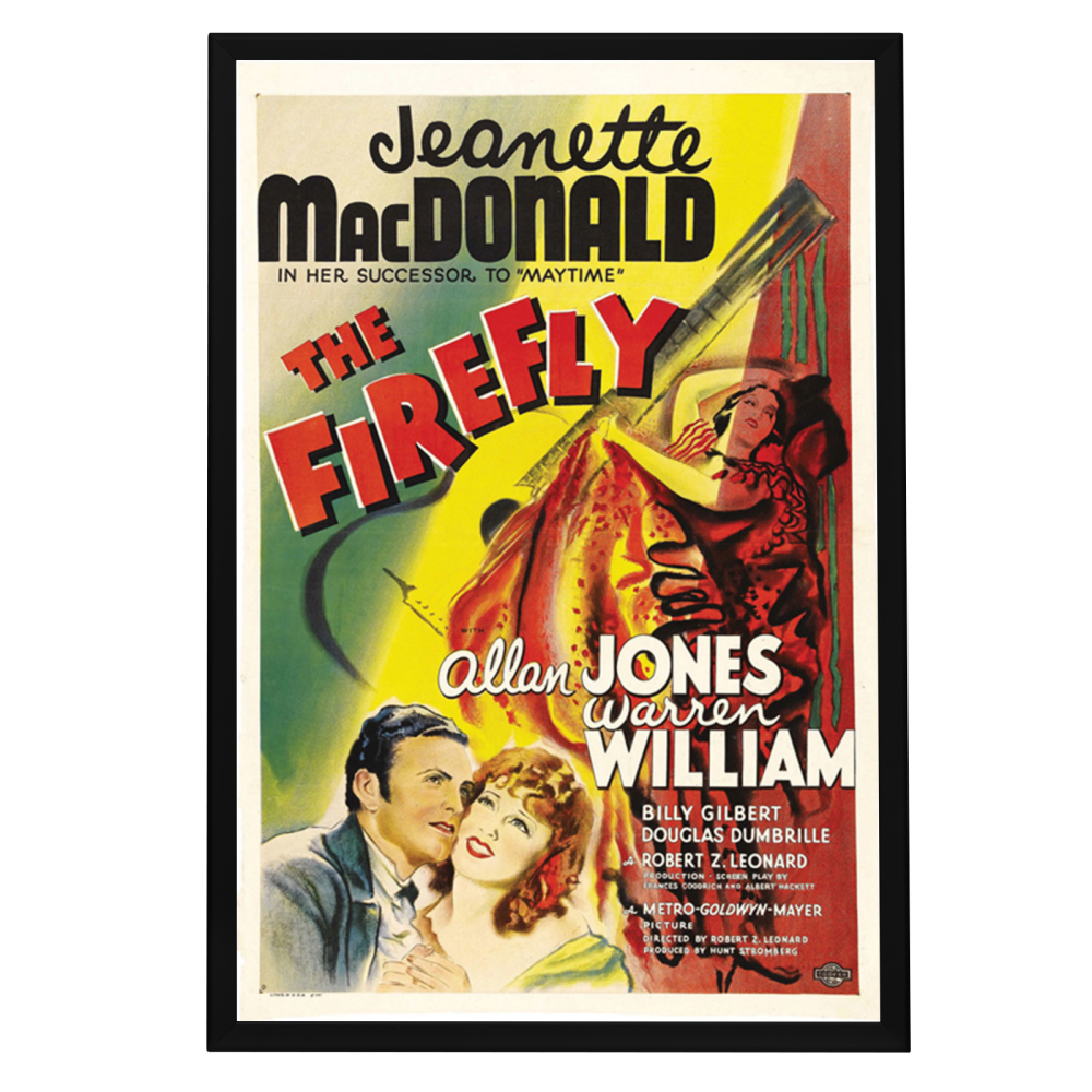 "Firefly" (1937) Framed Movie Poster