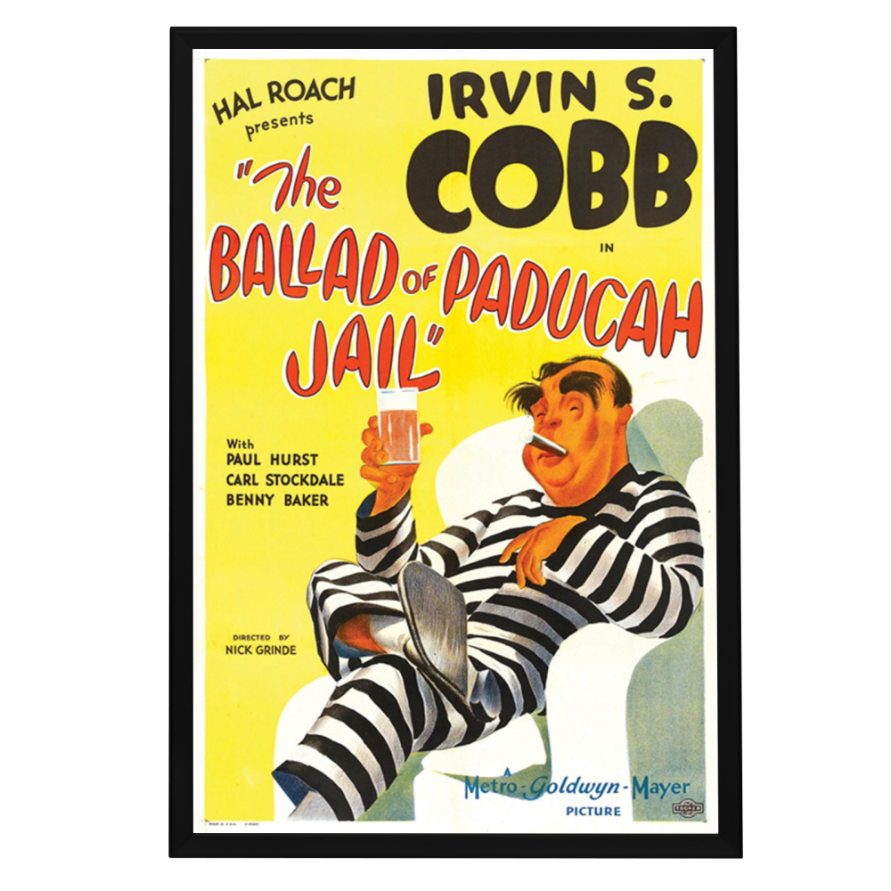 "Ballad Of Paducah Jail" (1934) Framed Movie Poster