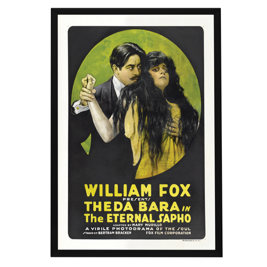 "Eternal Sappho" (1916) Framed Movie Poster