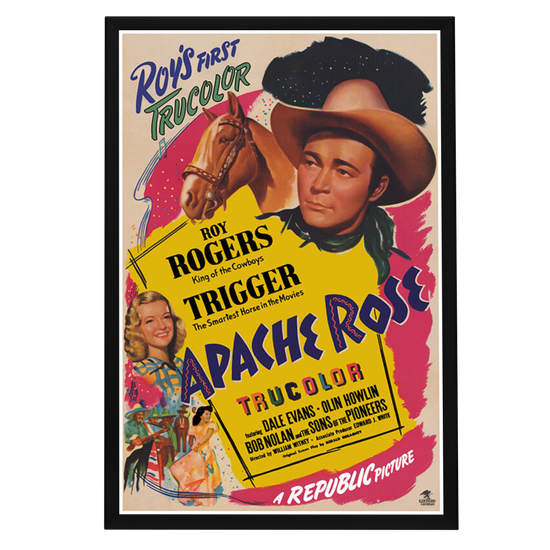 "Apache Rose" (1947) Framed Movie Poster