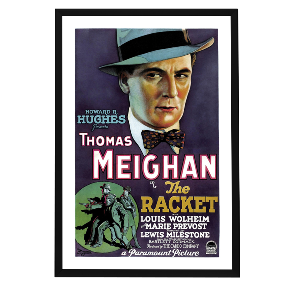 "Racket" (1928) Framed Movie Poster