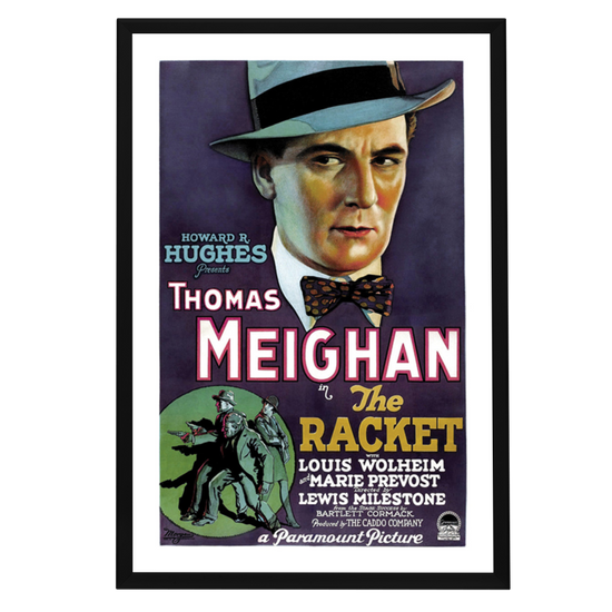 "Racket" (1928) Framed Movie Poster