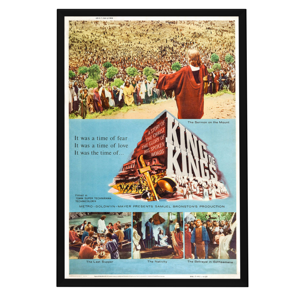 "King Of Kings" (1961) Framed Movie Poster