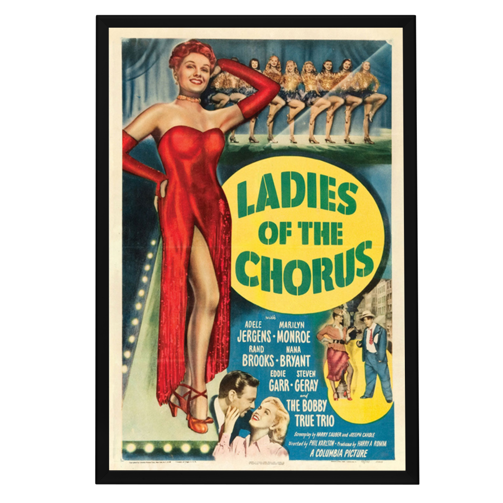"Ladies Of The Chorus" (1948) Framed Movie Poster