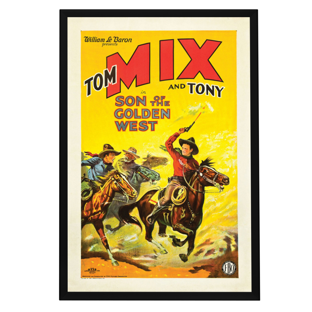 "Son Of The Golden West" (1928) Framed Movie Poster