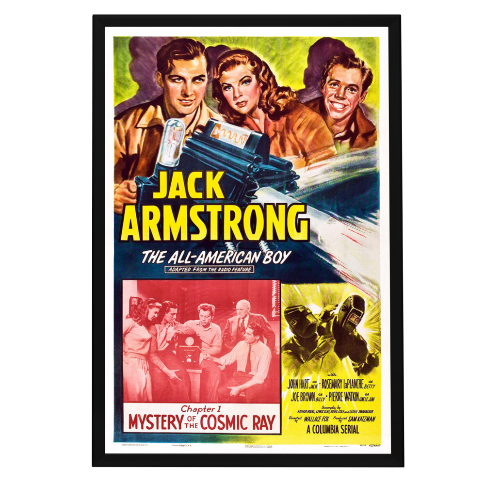 "Jack Armstrong" (1947) Framed Movie Poster