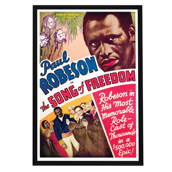 "Song Of Freedom" (1936) Framed Movie Poster