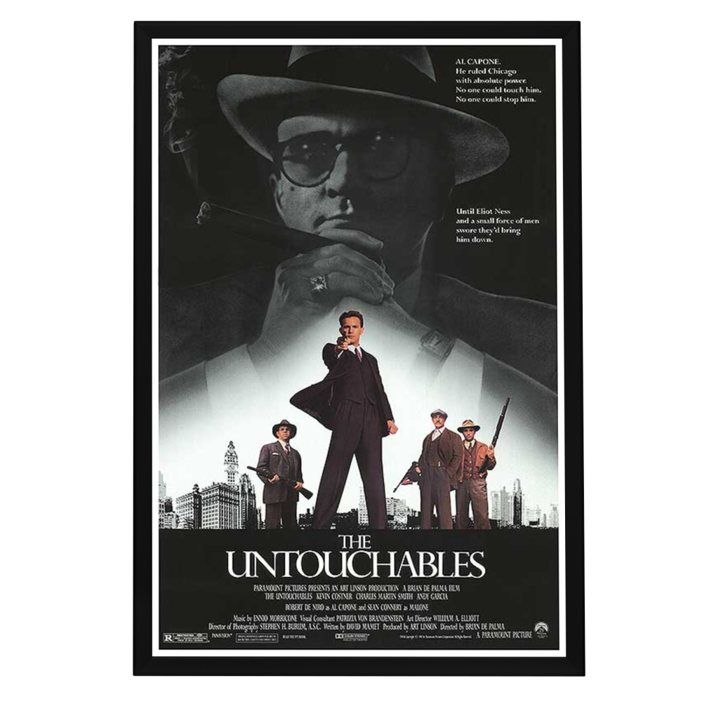 "Untouchables" (1987) Framed Movie Poster