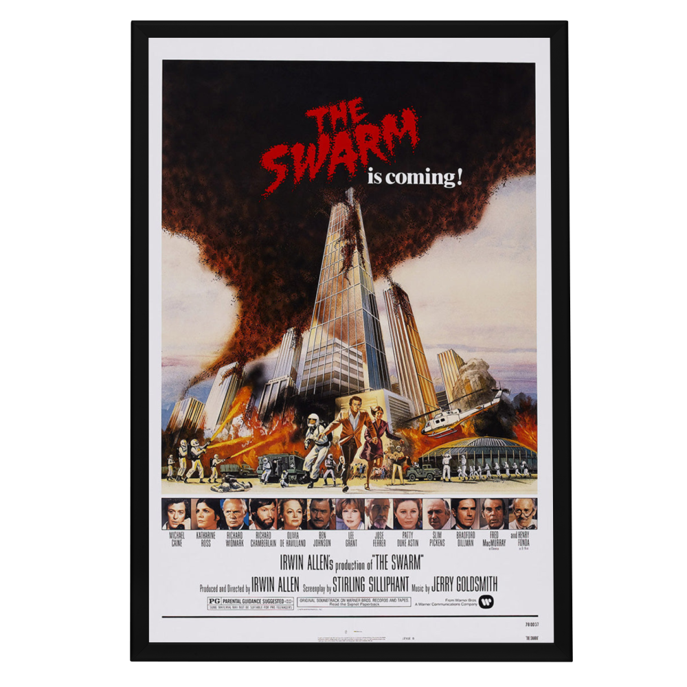 "Swarm" (1978) Framed Movie Poster