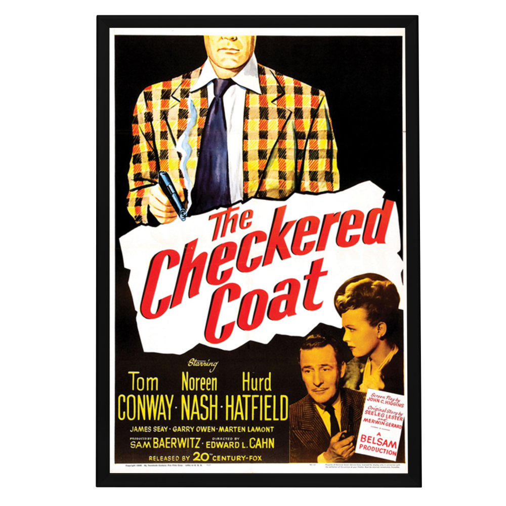 "Checkered Coat" (1948) Framed Movie Poster
