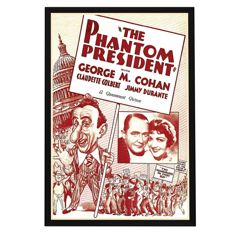 "Phantom President" (1932) Framed Movie Poster