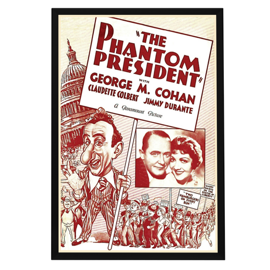 "Phantom President" (1932) Framed Movie Poster