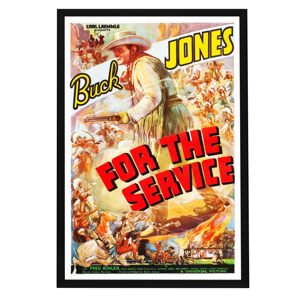 "For The Service" (1936) Framed Movie Poster