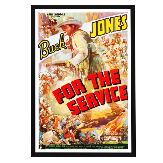 "For The Service" (1936) Framed Movie Poster