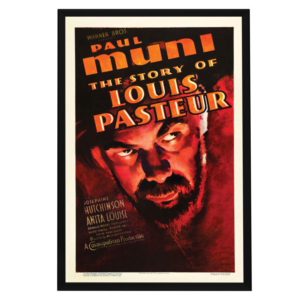 "Story Of Louis Pasteur" (1935) Framed Movie Poster