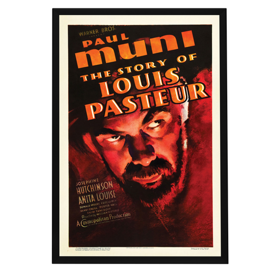 "Story Of Louis Pasteur" (1935) Framed Movie Poster