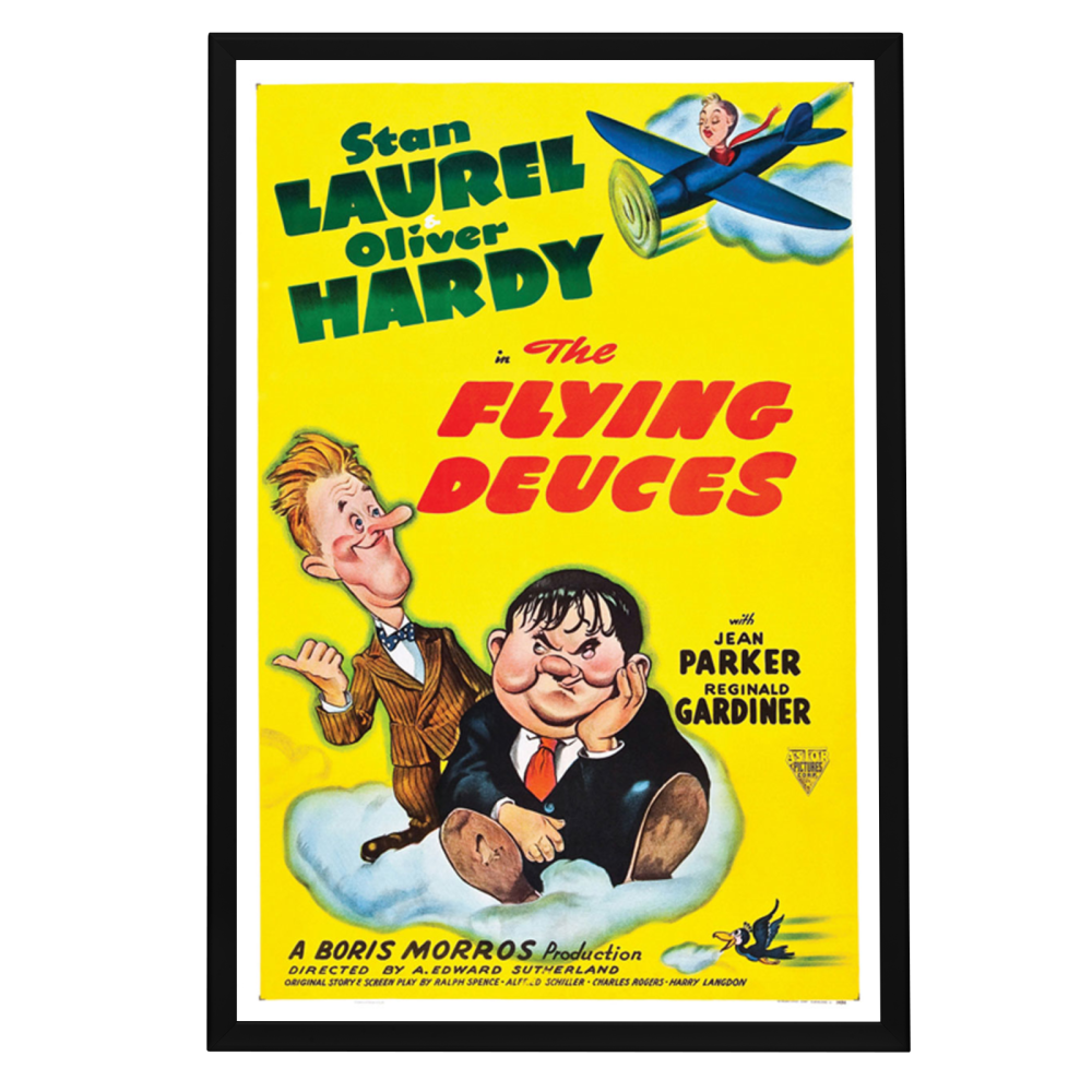 "Flying Deuces" (1939) Framed Movie Poster